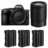 Nikon Z5 II + 85mm f/1.8 S + 3 Nikon EN-EL15c-1