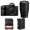 Nikon Z5 II + 50mm f/1.2 S + 1 SanDisk 256GB Extreme PRO UHS-II SDXC + Nikon EN-EL15c-1