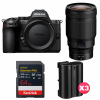 Nikon Z5 II + 50mm f/1.2 S + 1 SanDisk 64GB Extreme PRO UHS-II SDXC + 3 Nikon EN-EL15c-1