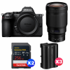 Nikon Z5 II + 50mm f/1.2 S + 2 SanDisk 256GB Extreme PRO UHS-II SDXC + 3 Nikon EN-EL15c-1