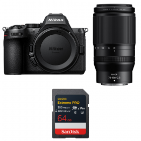 Nikon Z5 II + 70-180mm f/2.8 + 1 SanDisk 64GB Extreme PRO UHS-II SDXC-1