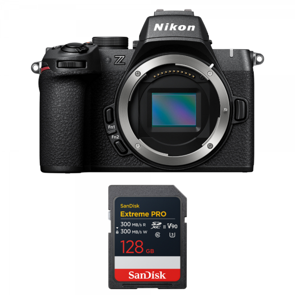 Nikon Z50 II + 1 SanDisk 128GB Extreme PRO UHS-II SDXC-1