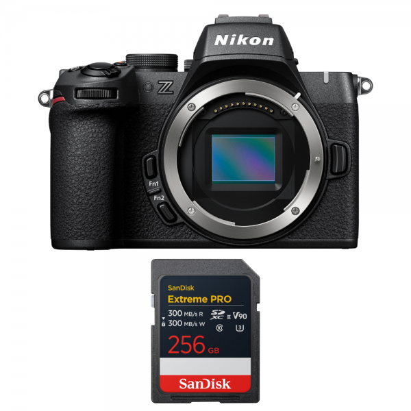 Nikon Z50 II + 1 SanDisk 256GB Extreme PRO UHS-II SDXC-1