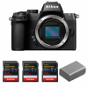 Nikon Z50 II + 3 SanDisk 64GB Extreme PRO UHS-II SDXC + Nikon EN-EL25a-1