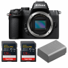 Nikon Z50 II + 2 SanDisk 128GB Extreme PRO UHS-II SDXC + Nikon EN-EL25a-1