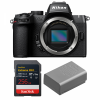 Nikon Z50 II + 1 SanDisk 256GB Extreme PRO UHS-II SDXC + Nikon EN-EL25a-1