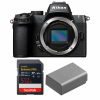 Nikon Z50 II + 1 SanDisk 512GB Extreme PRO UHS-II SDXC + Nikon EN-EL25a-1