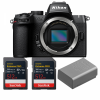 Nikon Z50 II + 2 SanDisk 512GB Extreme PRO UHS-II SDXC + Nikon EN-EL25a-1