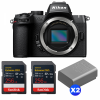 Nikon Z50 II + 2 SanDisk 256GB Extreme PRO UHS-II SDXC + 2 Nikon EN-EL25a-1