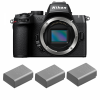 Nikon Z50 II + 3 Nikon EN-EL25a-1