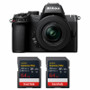 Nikon Z50 II + 16-50mm f/3.5-6.3 VR + 2 SanDisk 64GB Extreme PRO UHS-II SDXC-1