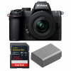 Nikon Z50 II + 16-50mm f/3.5-6.3 VR + 1 SanDisk 256GB Extreme PRO UHS-II SDXC + Nikon EN-EL25a-1