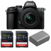 Nikon Z50 II + 16-50mm f/3.5-6.3 VR + 2 SanDisk 256GB Extreme PRO UHS-II SDXC + Nikon EN-EL25a-1