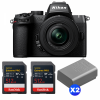 Nikon Z50 II + 16-50mm f/3.5-6.3 VR + 2 SanDisk 512GB Extreme PRO UHS-II SDXC + 2 Nikon EN-EL25a-1