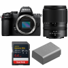Nikon Z50 II + 18-140mm f/3.5-6.3 VR + 1 SanDisk 64GB Extreme PRO UHS-II SDXC + Nikon EN-EL25a-1