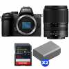 Nikon Z50 II + 18-140mm f/3.5-6.3 VR + 1 SanDisk 64GB Extreme PRO UHS-II SDXC + 2 Nikon EN-EL25a-1