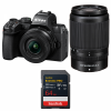 Nikon Z50 II + 16-50mm + 50-250mm + 1 SanDisk 64GB Extreme PRO UHS-II SDXC-1