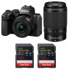 Nikon Z50 II + 16-50mm + 50-250mm + 2 SanDisk 128GB Extreme PRO UHS-II SDXC-1