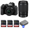 Nikon Z50 II + 16-50mm + 50-250mm + 3 SanDisk 64GB Extreme PRO UHS-II SDXC + 3 Nikon EN-EL25a-1