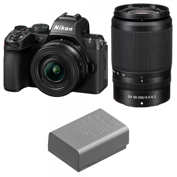 Nikon Z50 II + 16-50mm + 50-250mm + Nikon EN-EL25a-1