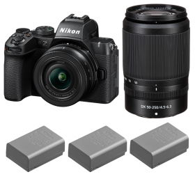 Nikon Z50 II + 16-50mm + 50-250mm + 3 Nikon EN-EL25a-1