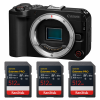 Canon EOS R50 V + 3 SanDisk 512GB Extreme PRO UHS-II SDXC-1