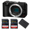 Canon EOS R50 V + 2 SanDisk 128GB Extreme PRO UHS-II SDXC + Canon LP-E17-1