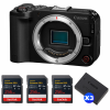 Canon EOS R50 V + 3 SanDisk 256GB Extreme PRO UHS-II SDXC + 3 Canon LP-E17-1