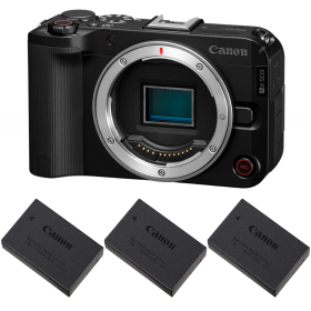 Canon EOS R50 V + 3 Canon LP-E17-1