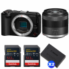 Canon EOS R50 V + RF-S 14-30mm f/4.5-6.3 IS STM PZ + 2 SanDisk 512GB Extreme PRO UHS-II SDXC + 2 Canon LP-E17-1