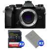 OM SYSTEM OM-5 Mark II Black + 2 SanDisk 256GB Extreme PRO UHS-II SDXC + 2 OM System BLS-50-1