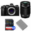 OM SYSTEM OM-5 Mark II Negro + 40-150mm f/4 PRO + 2 SanDisk 128GB Extreme PRO UHS-II SDXC + OM System BLS-50-1