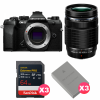 OM SYSTEM OM-5 Mark II Negro + 40-150mm f/4 PRO + 3 SanDisk 64GB Extreme PRO UHS-II SDXC + 3 OM System BLS-50-1