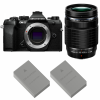 OM SYSTEM OM-5 Mark II Noir + 40-150mm f/4 PRO + 2 OM System BLS-50-1