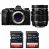 OM SYSTEM OM-5 Mark II Noir + 12-40mm f/2.8 PRO II + 2 SanDisk 256GB Extreme PRO UHS-II SDXC-1