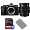 OM SYSTEM OM-5 Mark II Noir + 12-40mm f/2.8 PRO II + 2 SanDisk 128GB Extreme PRO UHS-II SDXC + OM System BLS-50-1