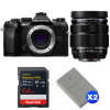 OM SYSTEM OM-5 Mark II Black + 12-40mm f/2.8 PRO II + 1 SanDisk 64GB Extreme PRO UHS-II SDXC + 2 OM System BLS-50-1