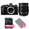 OM SYSTEM OM-5 Mark II Noir + 12-40mm f/2.8 PRO II + 3 SanDisk 128GB Extreme PRO UHS-II SDXC + 3 OM System BLS-50-1
