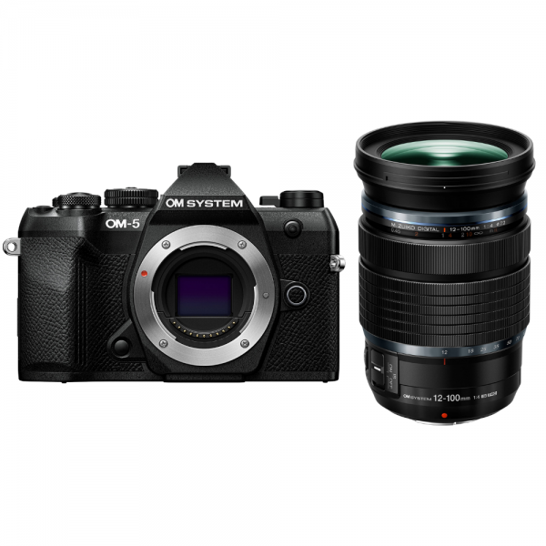 OM SYSTEM OM-5 Mark II Noir + 12-100mm f/4 IS PRO-1