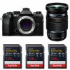 OM SYSTEM OM-5 Mark II Black + 12-100mm f/4 IS PRO + 3 SanDisk 128GB Extreme PRO UHS-II SDXC-1