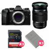 OM SYSTEM OM-5 Mark II Black + 12-100mm f/4 IS PRO + 3 SanDisk 256GB Extreme PRO UHS-II SDXC + 3 OM System BLS-50-1