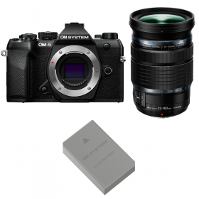 OM SYSTEM OM-5 Mark II Noir + 12-100mm f/4 IS PRO + 1 OM System BLS-50-1