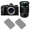 OM SYSTEM OM-5 Mark II Negro + 12-100mm f/4 IS PRO + 2 OM System BLS-50-1