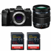 OM SYSTEM OM-5 Mark II Negro + 12-45mm f/4 PRO + 2 SanDisk 512GB Extreme PRO UHS-II SDXC-1