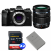 OM SYSTEM OM-5 Mark II Noir + 12-45mm f/4 PRO + 2 SanDisk 128GB Extreme PRO UHS-II SDXC + OM System BLS-50-1