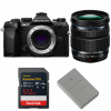 OM SYSTEM OM-5 Mark II Black + 12-45mm f/4 PRO + 1 SanDisk 512GB Extreme PRO UHS-II SDXC + OM System BLS-50-1