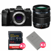 OM SYSTEM OM-5 Mark II Noir + 12-45mm f/4 PRO + 3 SanDisk 64GB Extreme PRO UHS-II SDXC + 3 OM System BLS-50-1