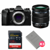 OM SYSTEM OM-5 Mark II Negro + 12-45mm f/4 PRO + 1 SanDisk 128GB Extreme PRO UHS-II SDXC + 3 OM System BLS-50-1