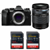 OM SYSTEM OM-5 Mark II Negro + 14-150mm f/4-5.6 II + 2 SanDisk 64GB Extreme PRO UHS-II SDXC-1