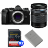 OM SYSTEM OM-5 Mark II Black + 14-150mm f/4-5.6 II + 2 SanDisk 256GB Extreme PRO UHS-II SDXC + OM System BLS-50-1